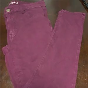 Maroon jegging